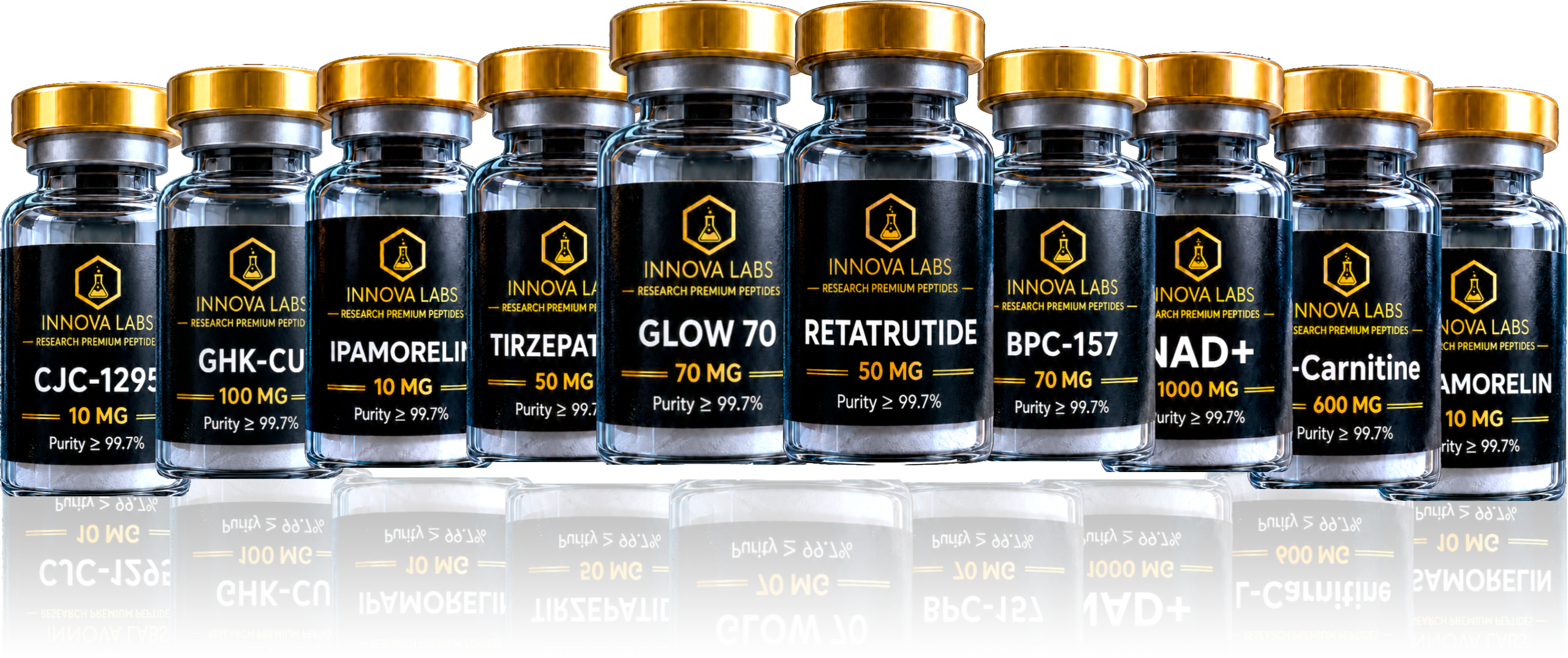 Innova Premium Peptides Vials